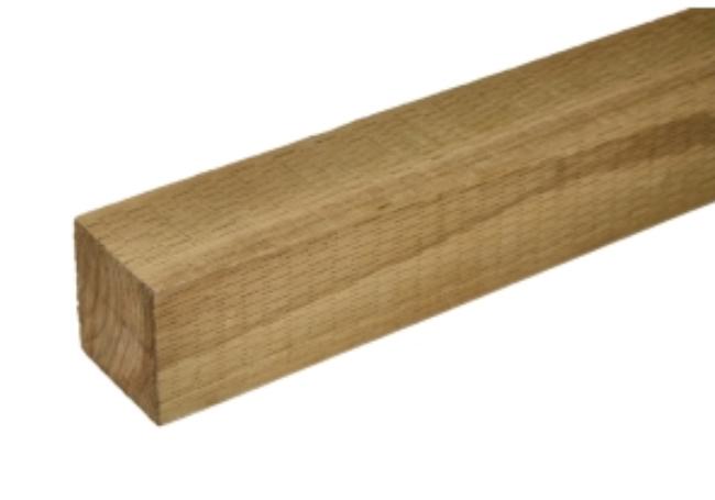 Green Fence Posts