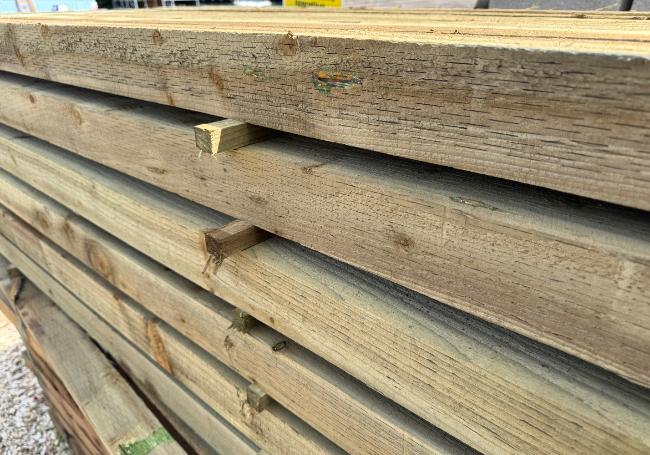 100mm Green Fence Posts