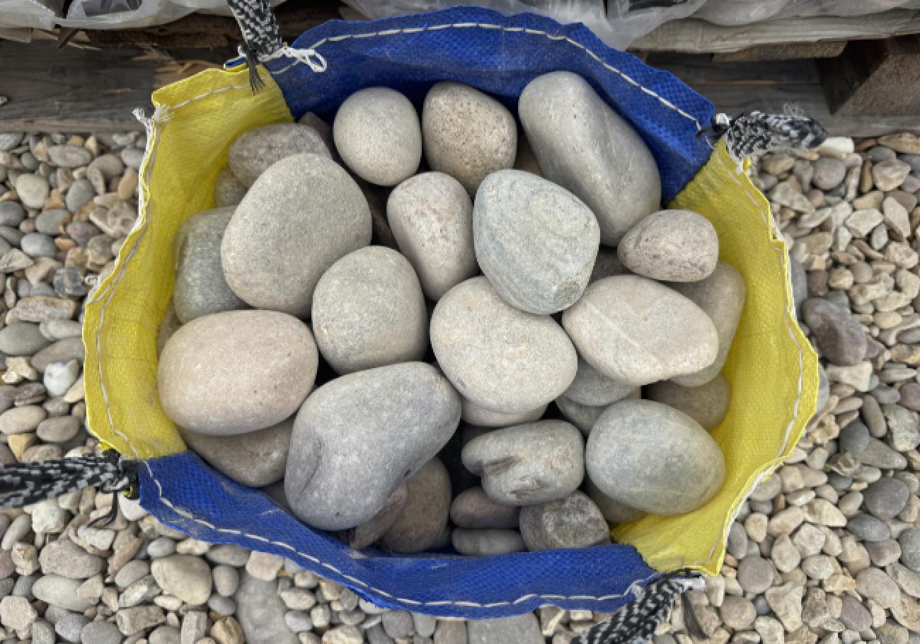 50-75mm Scottish Cobbles 20kg Bag
