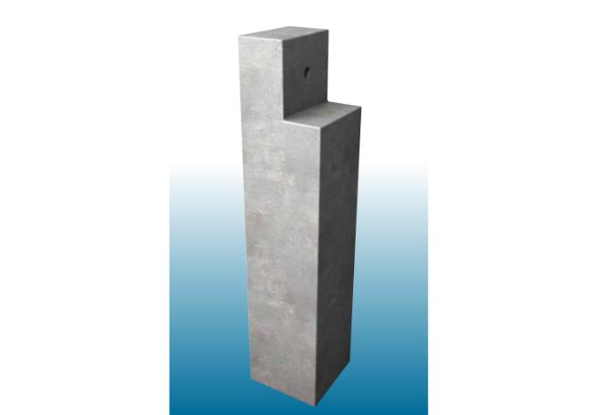 100mm Concrete Deck Post