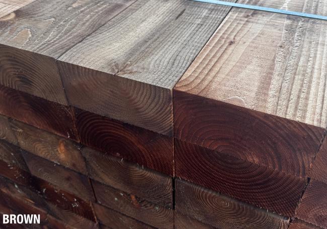 Softwood Half Sleeper 1200x95x195mm