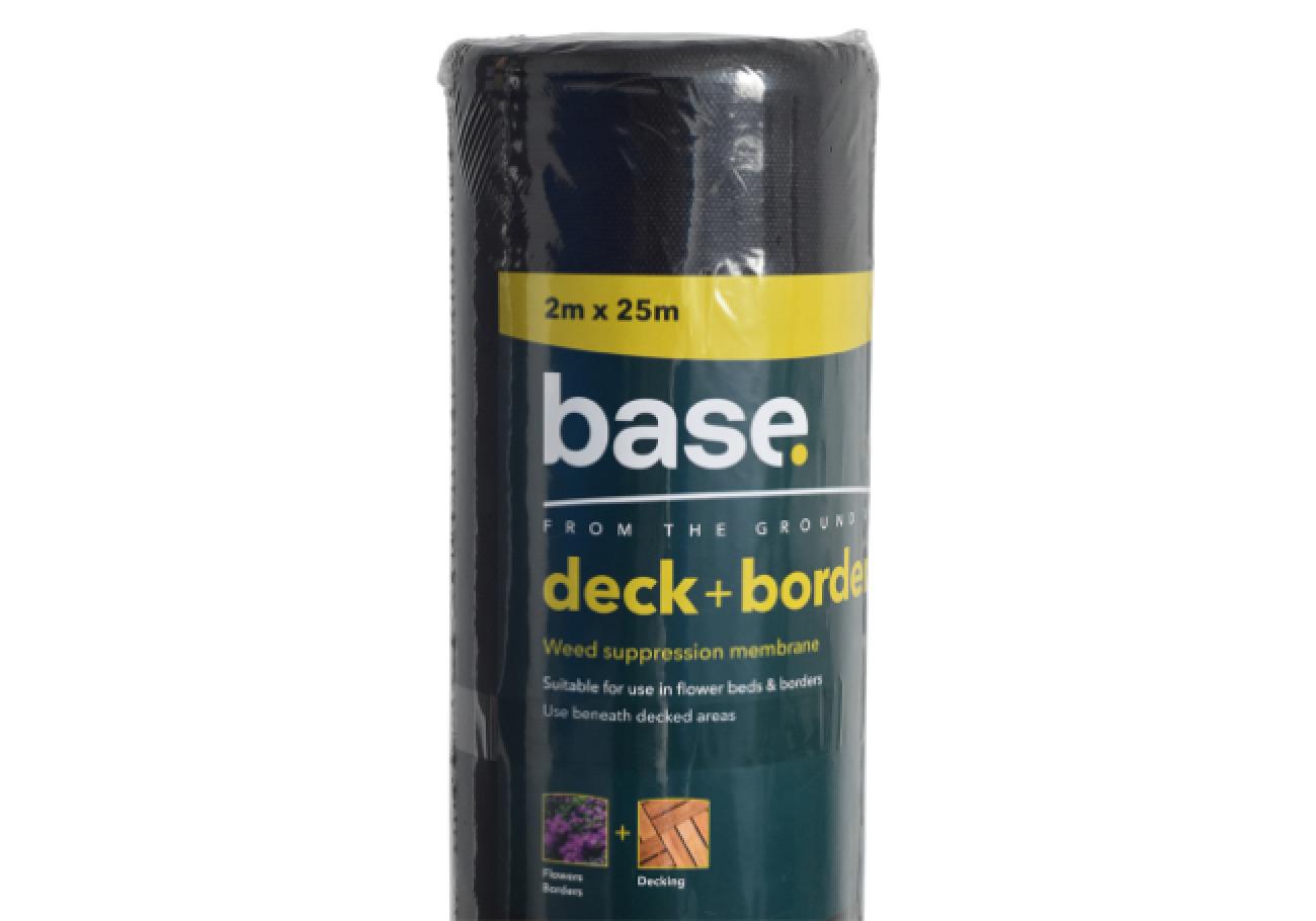 Base Deck & Border Weed Control Folded Roll Base Deck & Border Weed Control Folded Roll