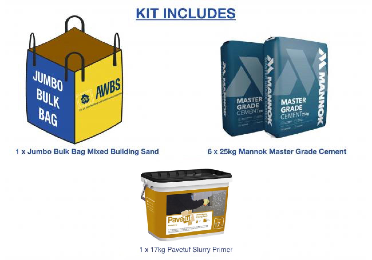 AWBS Exclusive Paving Laying Kit