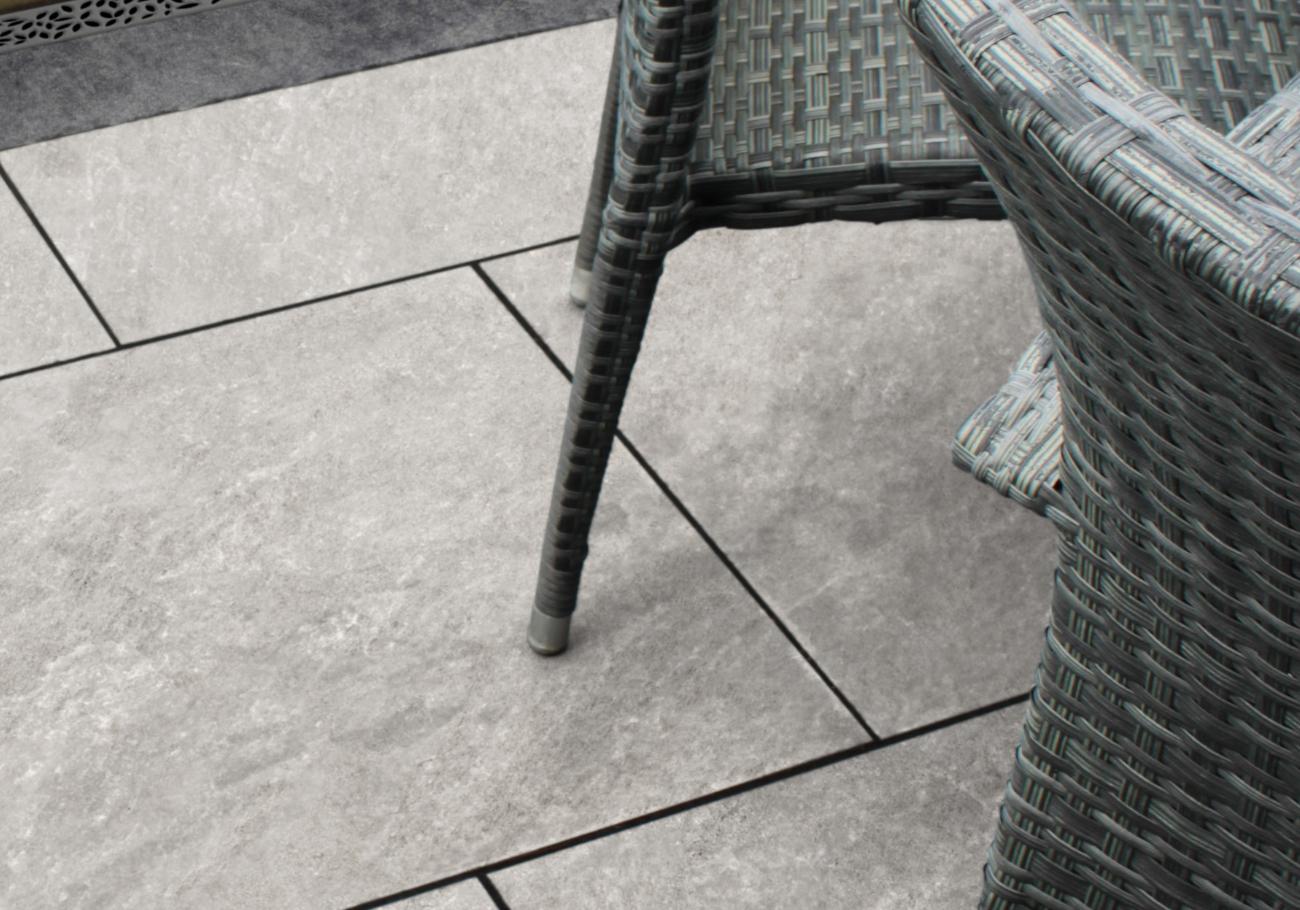 Talasey Cava Quartz Lucenta Porcelain Paving Slabs 900x600mm 