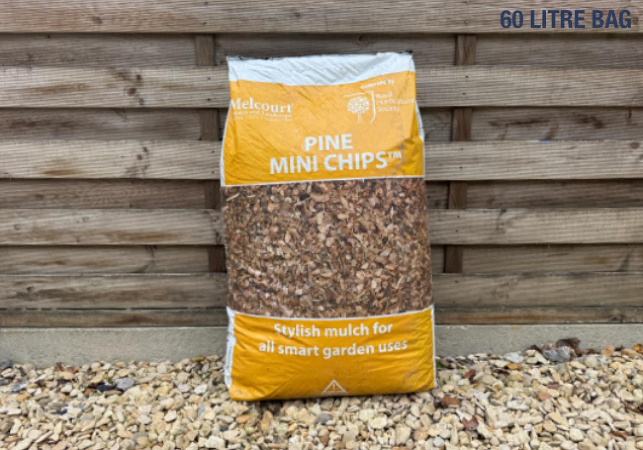 Melcourt Pine Mini Chips 60 Litre Bag