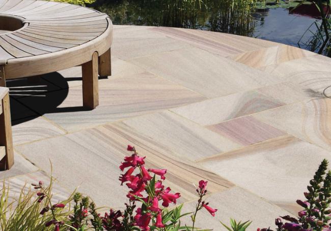 Digby Stylis Sunrise Sandstone 15.28m² Paving Pack