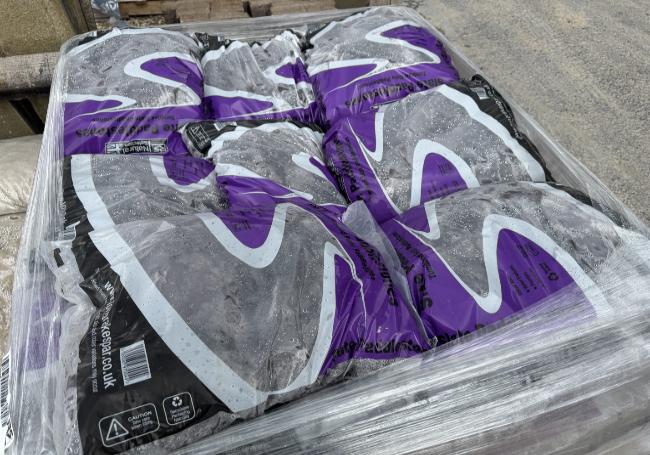 50-100mm Plum Paddlestones 20kg Bag