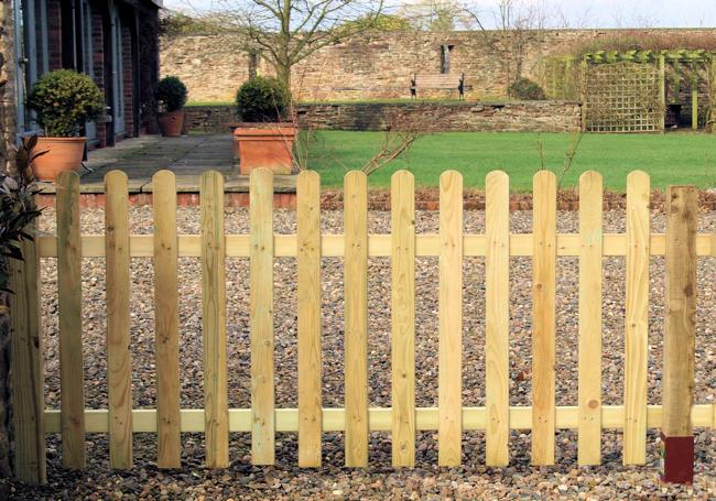 Tafs Picket Fence Panel