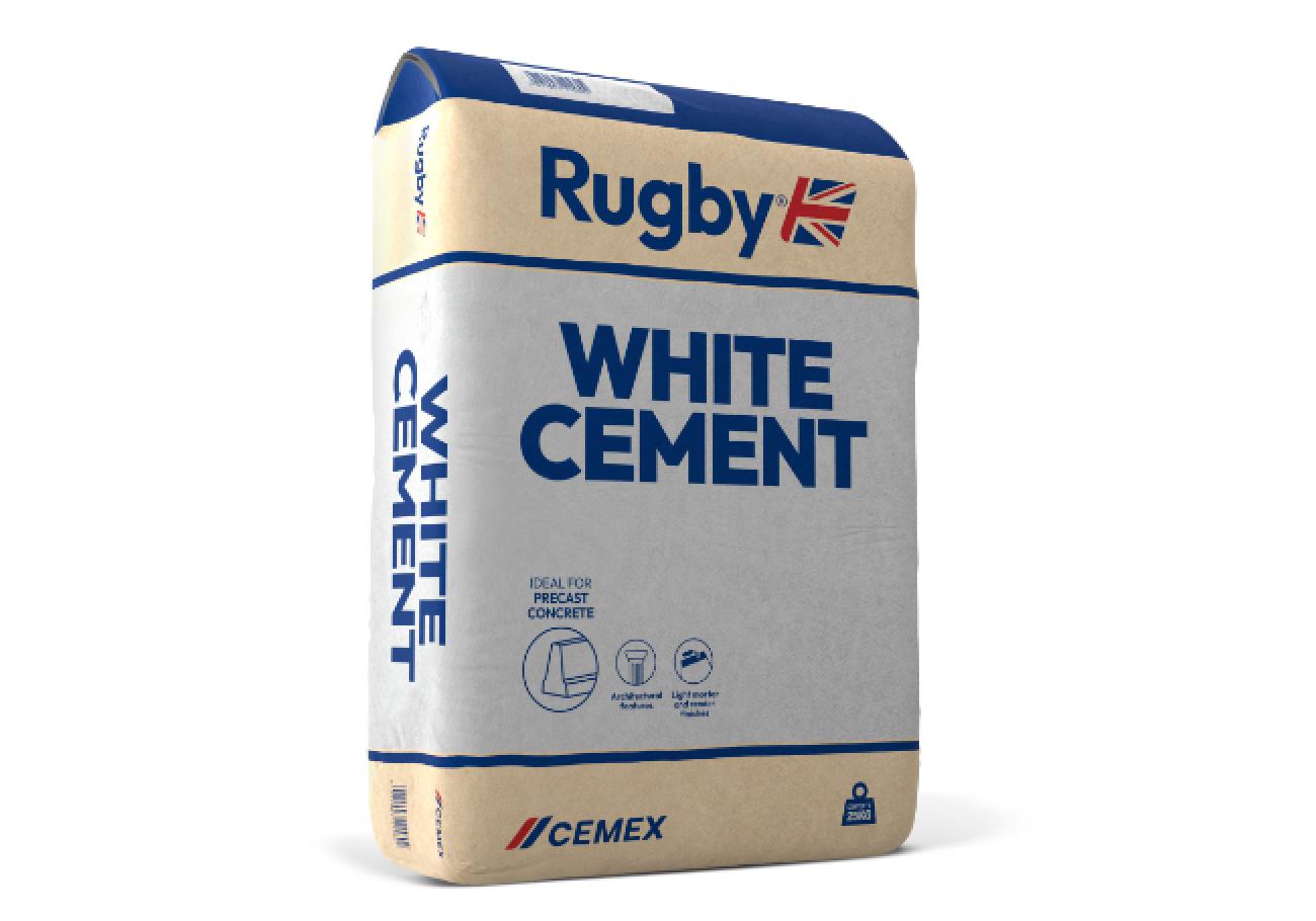Rugby White Cement 20kg Bag