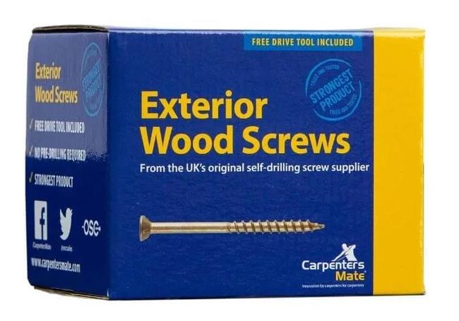 Carpenters Mate Exterior Wood Screws