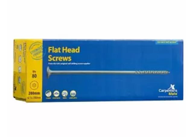 Carpenters Mate Flat Head Screws
