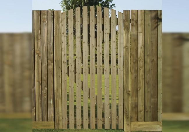 Charltons Orchard Curved Gate 