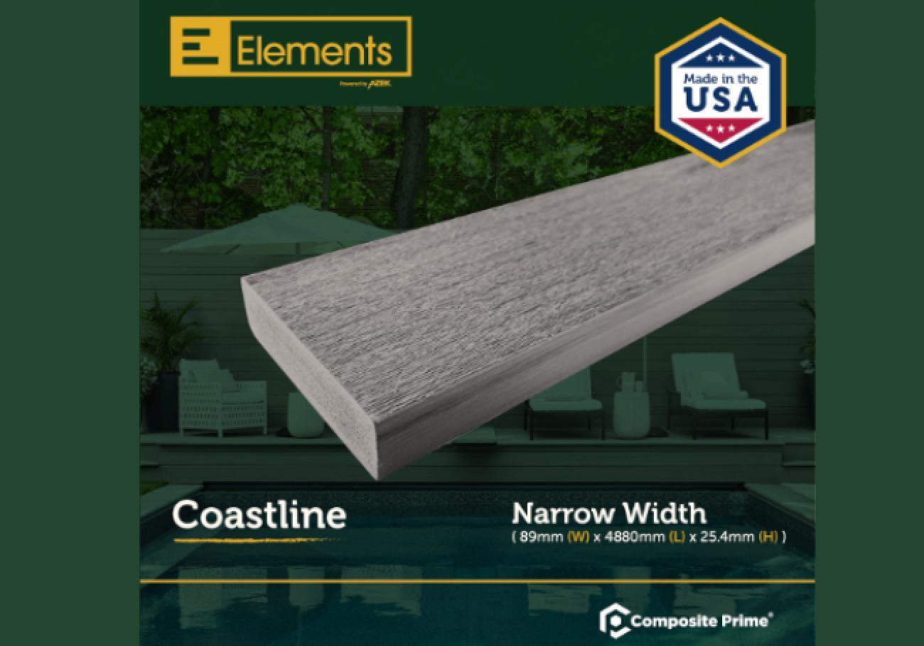 Composite Prime Elements Composite Decking Boards Coastline