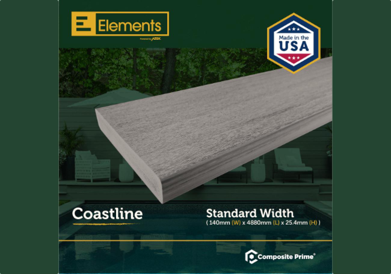 Composite Prime Elements Composite Decking Boards Coastline