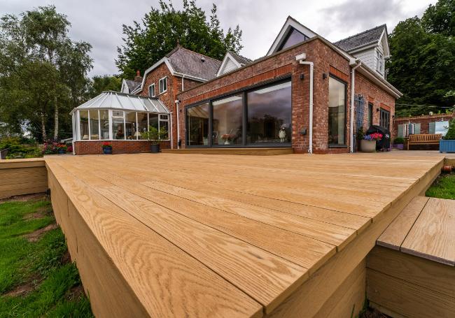 Composite Prime Redux Composite Decking Boards Fawn