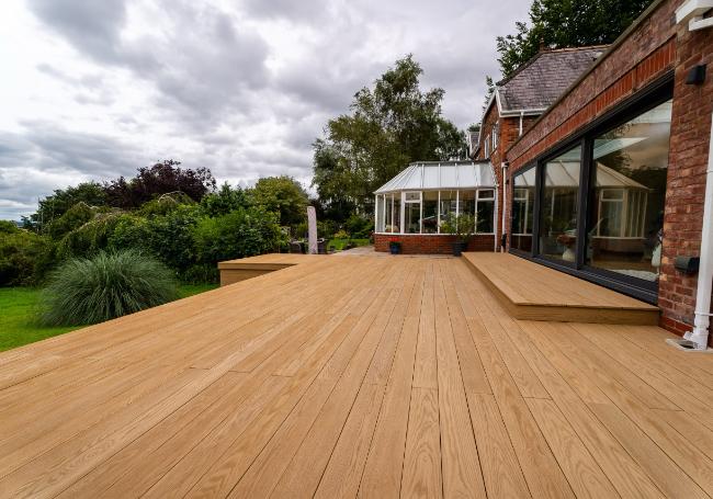 Composite Prime Redux Composite Decking Boards Fawn