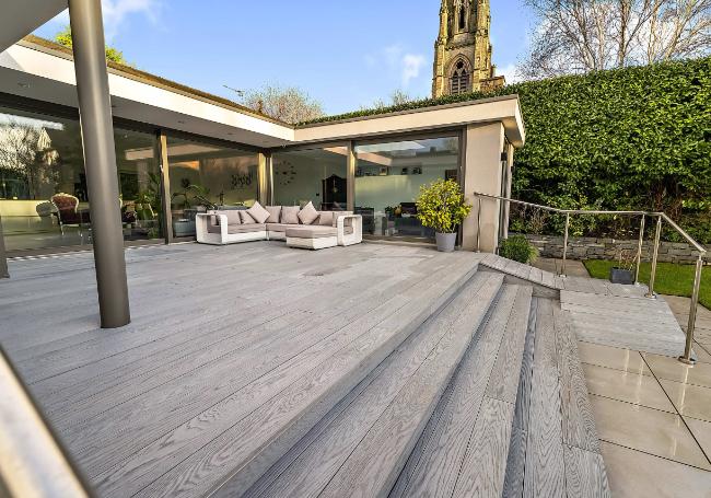 Composite Prime Redux Composite Decking Boards Smoke