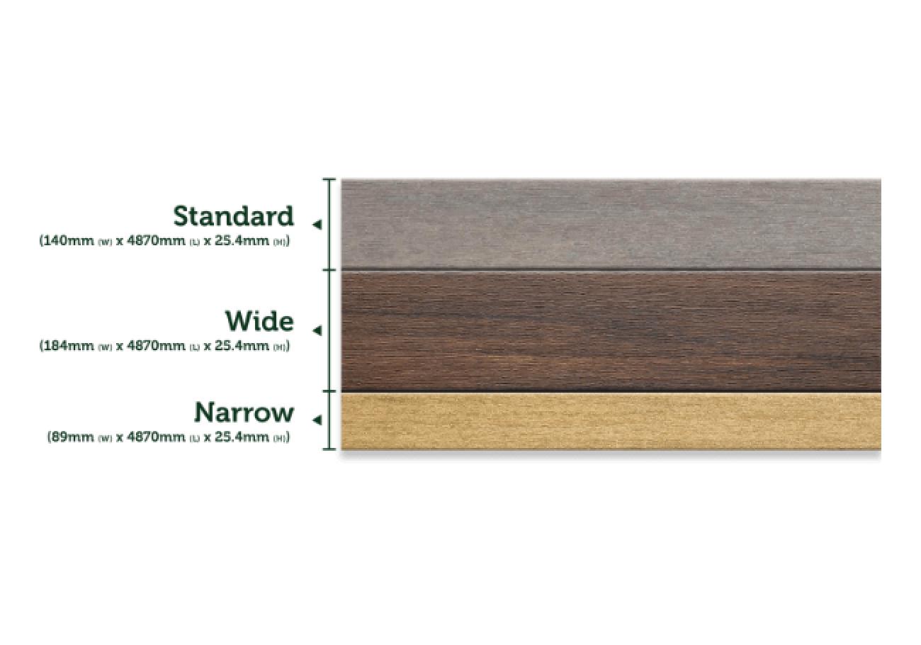 Composite Prime Elements Composite Decking Boards English Walnut