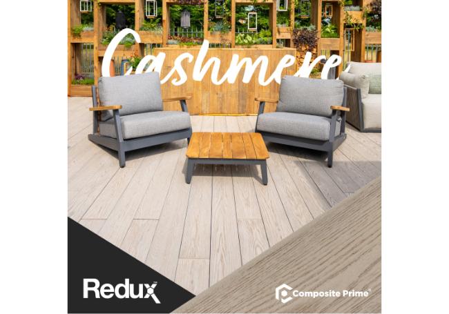 Composite Prime Redux Composite Decking Boards Cashmere 