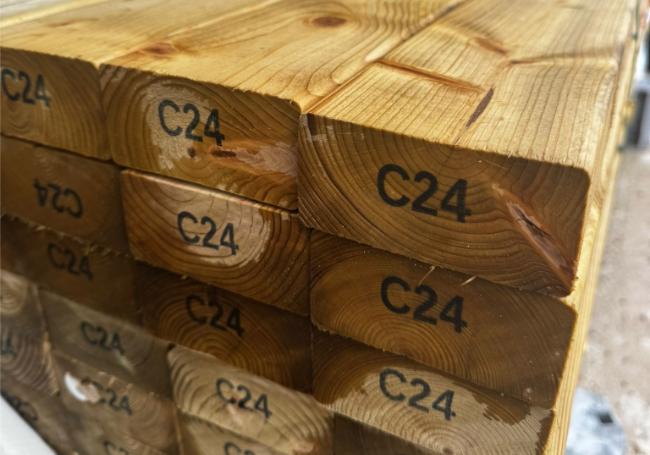 47x100mm C24 Treated Timber (2" x 4")