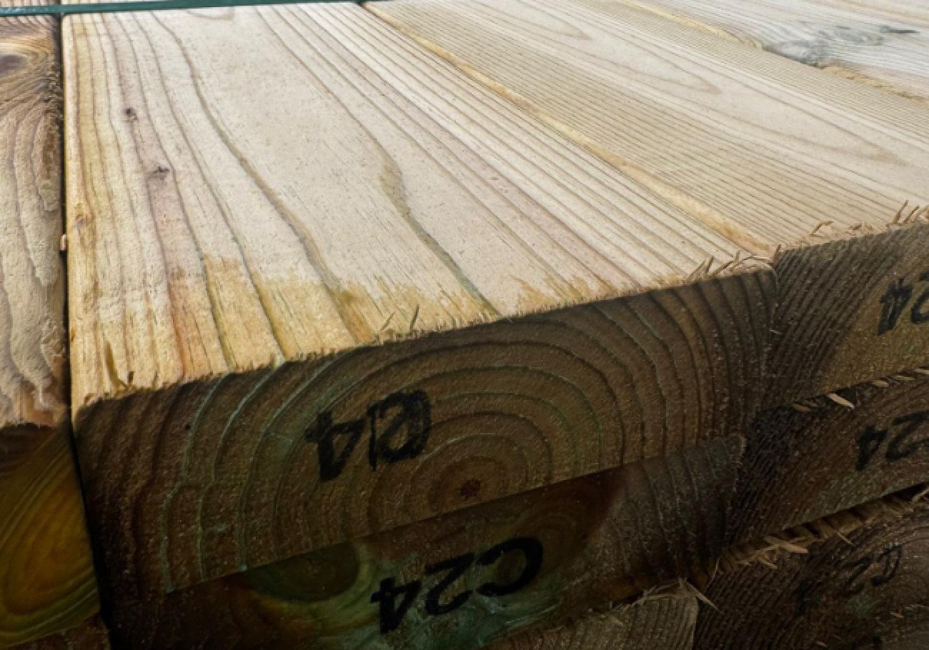 47x150mm C24 Treated Timber (2" x 6")