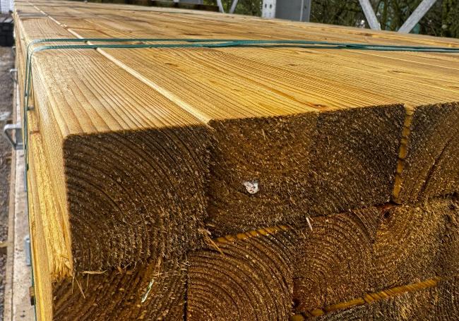 47x50mm C24 Treated Timber (2" x 2") 2.4 Metre Length