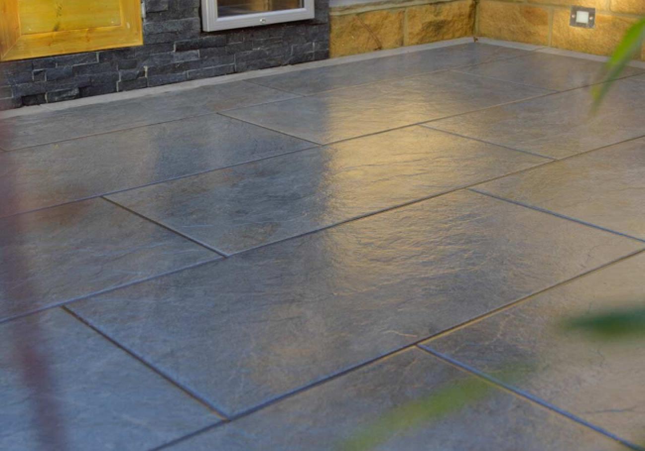 Pavestone Dolomite Dark Porcelain Paving 1000x500mm Pavestone Dolomite Dark Porcelain Paving 1000x500mm
