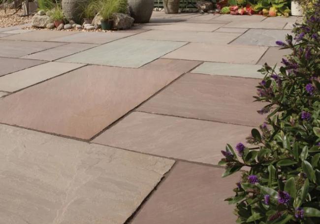 Bradstone Imperial Green Blended Sandstone 19.52m² Paving Pack