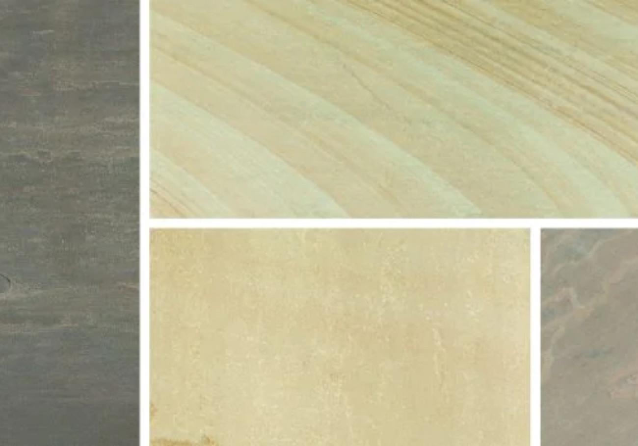 Bradstone Imperial Blended Green Sandstone Paving Pack 19.5m² 