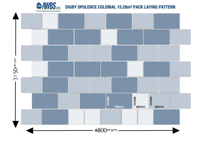 Digby Opulence Sandstone 15.28m² Paving Pack