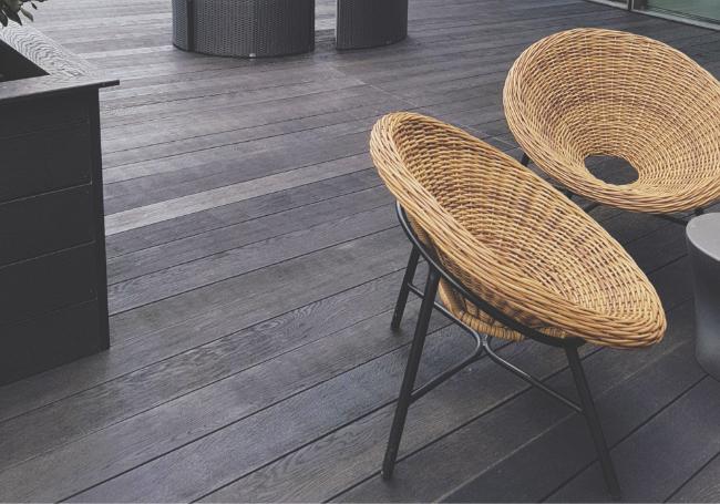 Millboard Enhance Grain Composite Decking Burnt Cedar