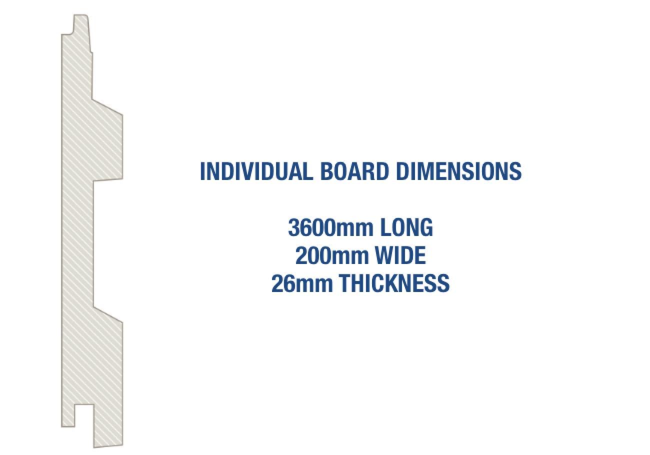 Millboard Envello Cladding Board & Batten Golden Oak 