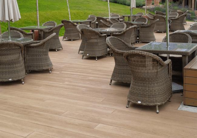 Millboard Enhance Grain Composite Decking Coppered Oak