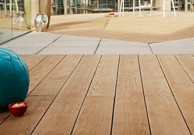 Millboard Enhance Grain Composite Decking Coppered Oak