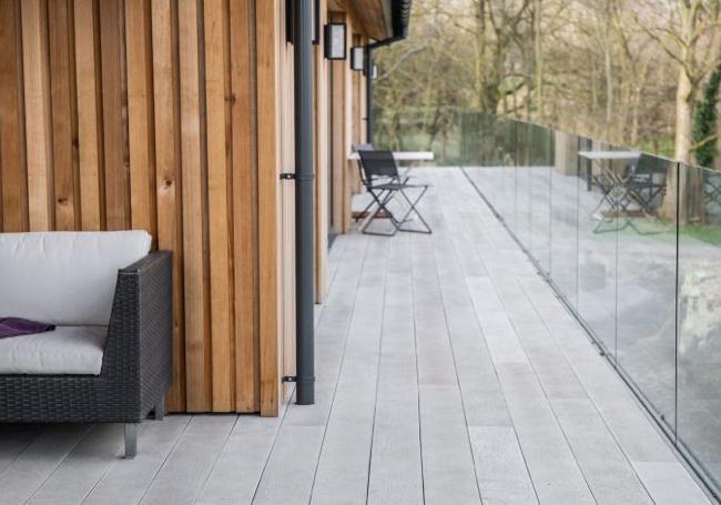 Millboard Enhance Grain Composite Decking Smoked Oak