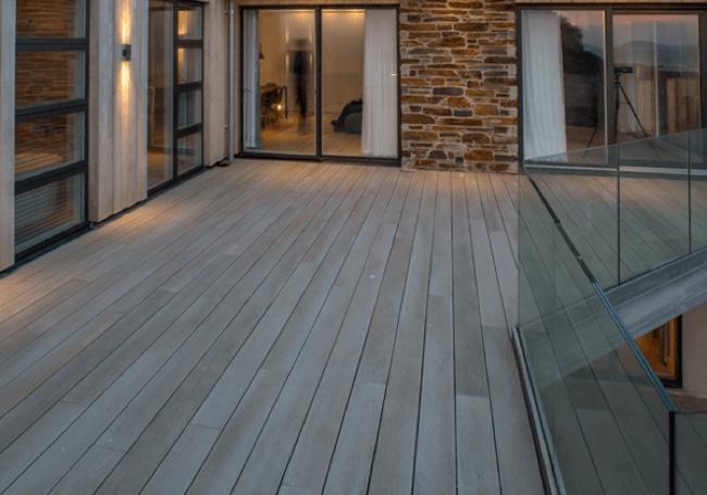 Millboard Enhance Grain Composite Decking Smoked Oak