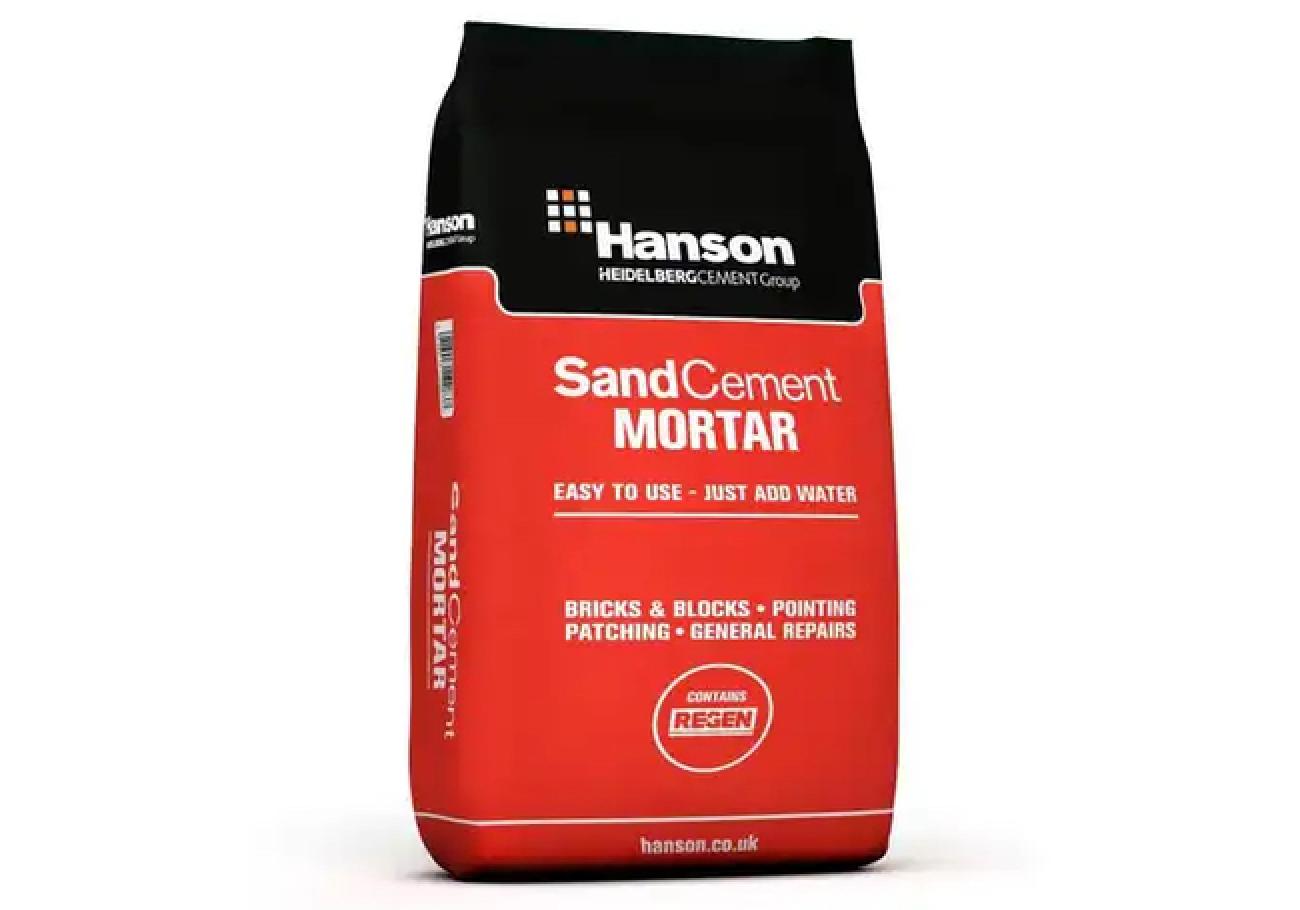 Hanson Sand & Cement Brick Mortar 20kg Bag