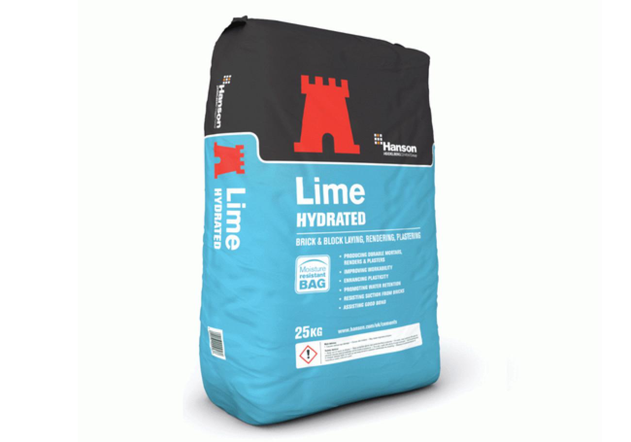 Hanson Hydrated Lime 25kg Bag