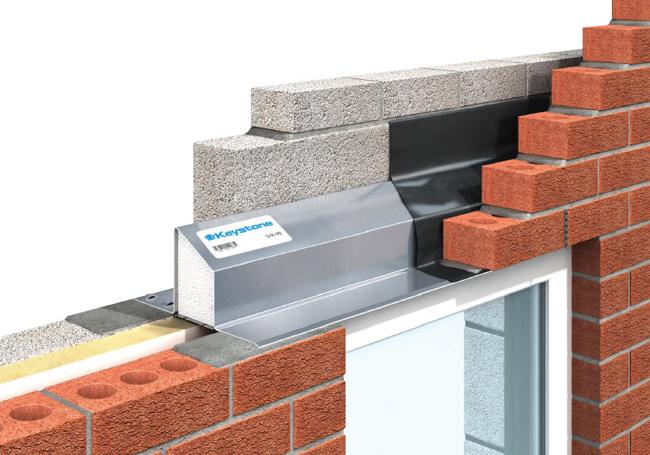 SK90 Keystone Steel Lintel