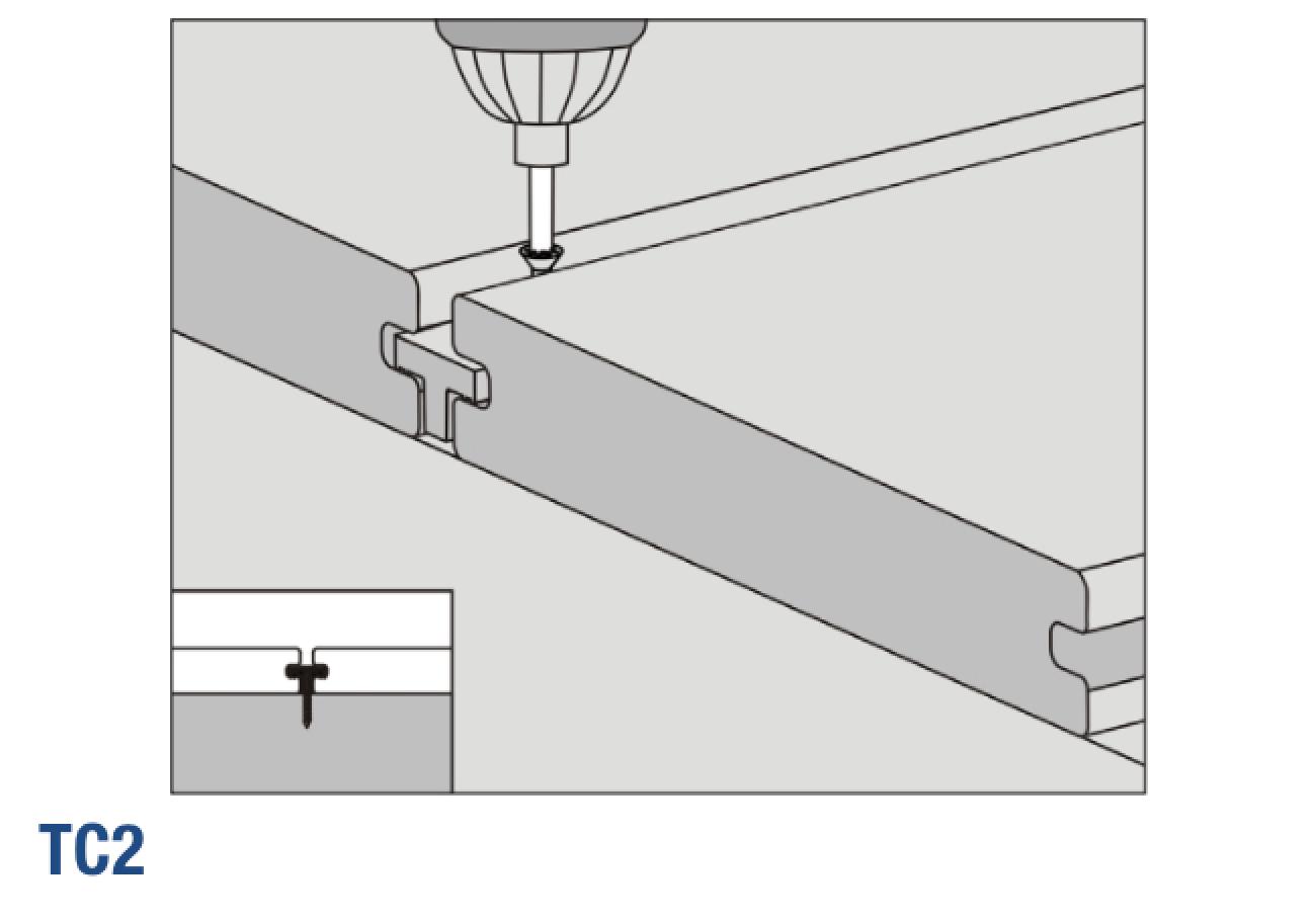 NewTechWood Composite Decking Fixing Clips 