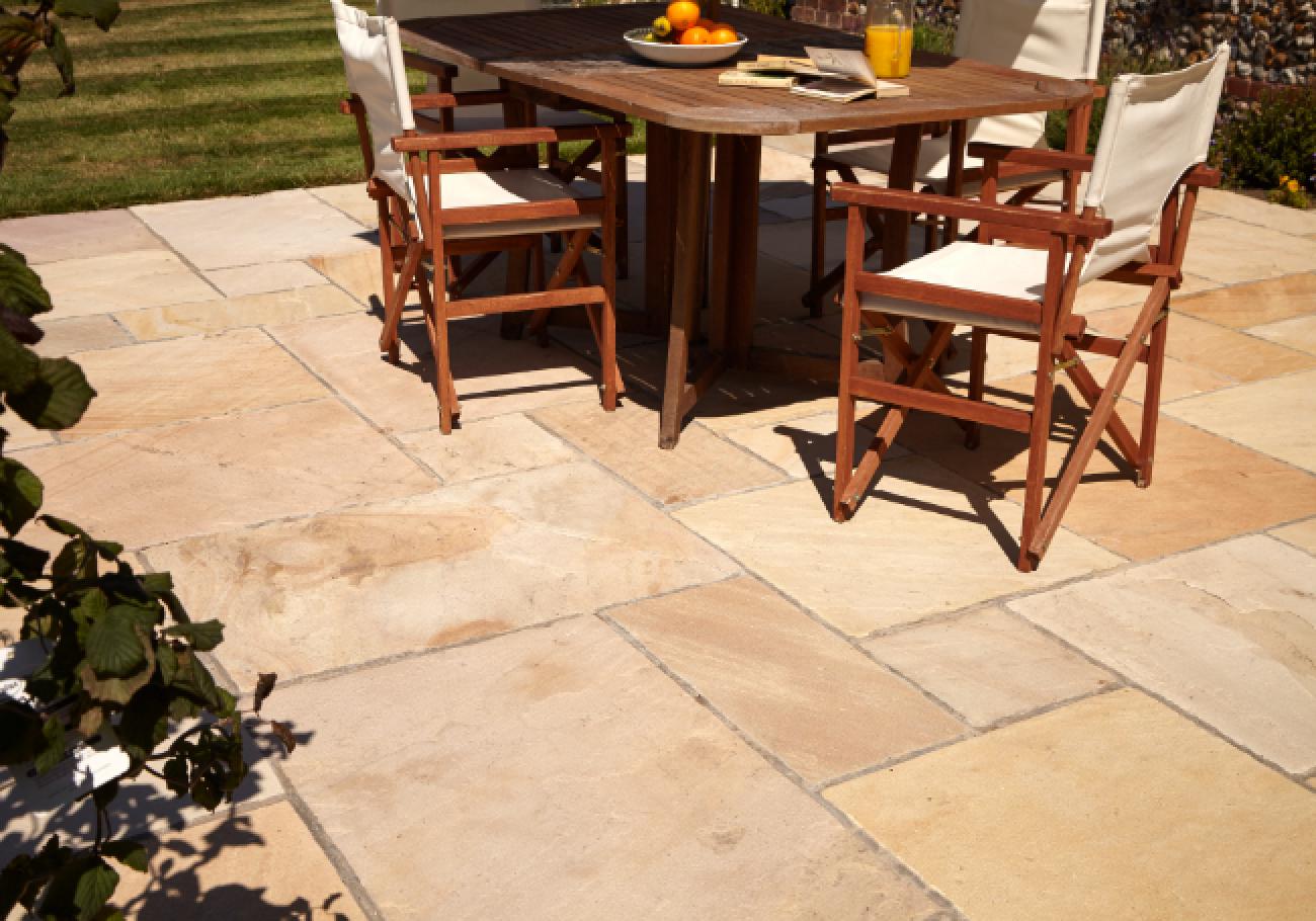 AWBS Desert Sand Sandstone 15.30m² Paving Pack