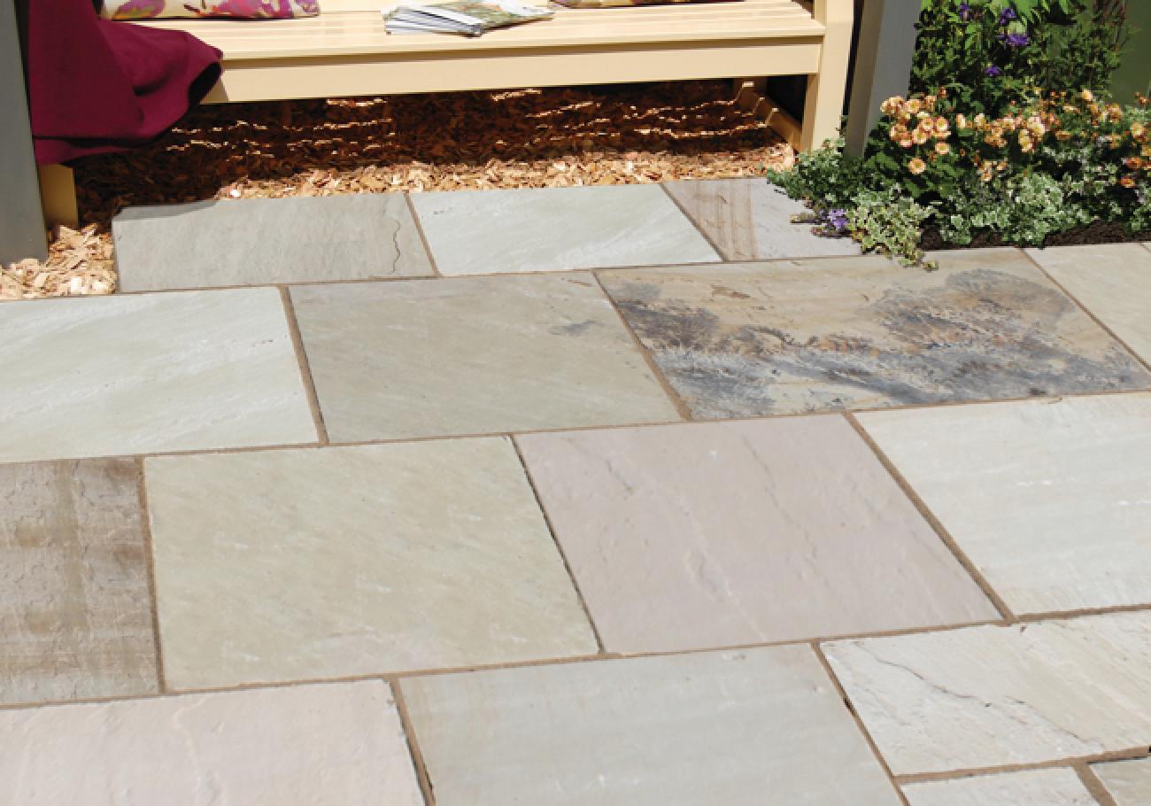 AWBS Desert Sand Sandstone 15.30m² Paving Pack