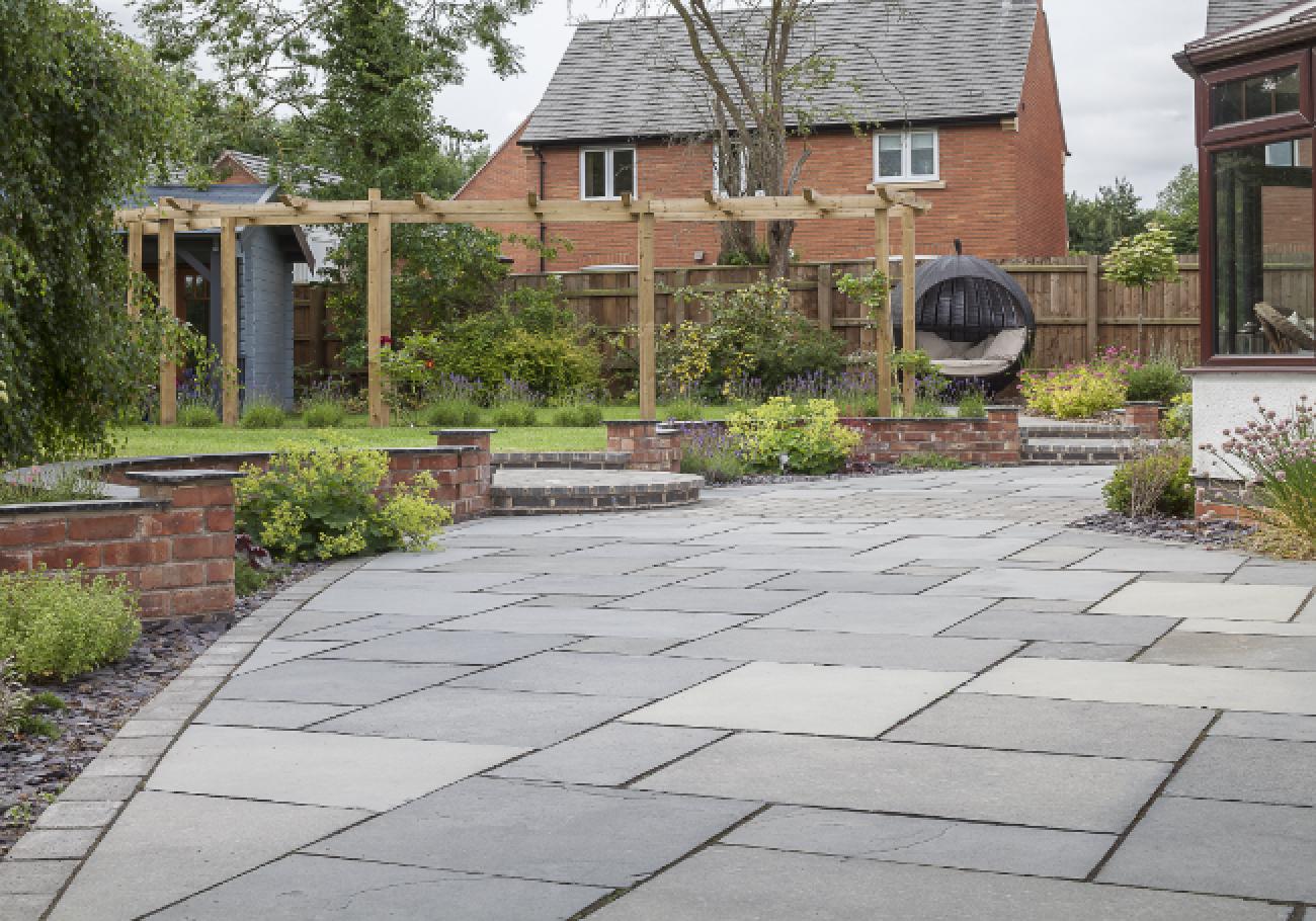 AWBS Noire Limestone 15.28m² Paving Pack