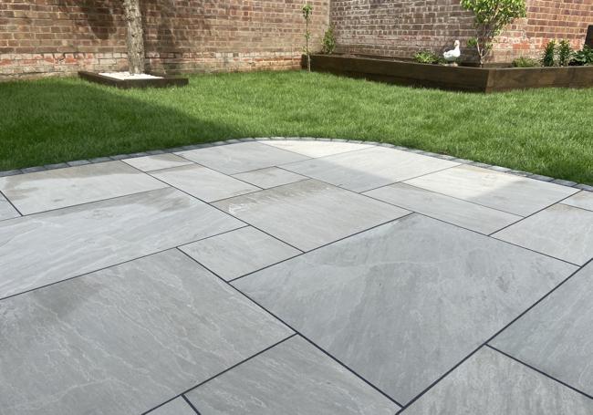 AWBS Stone Grey Porcelain Paving 19.89m² Pack