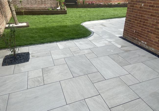 AWBS Stone Grey Porcelain Paving 19.89m² Pack