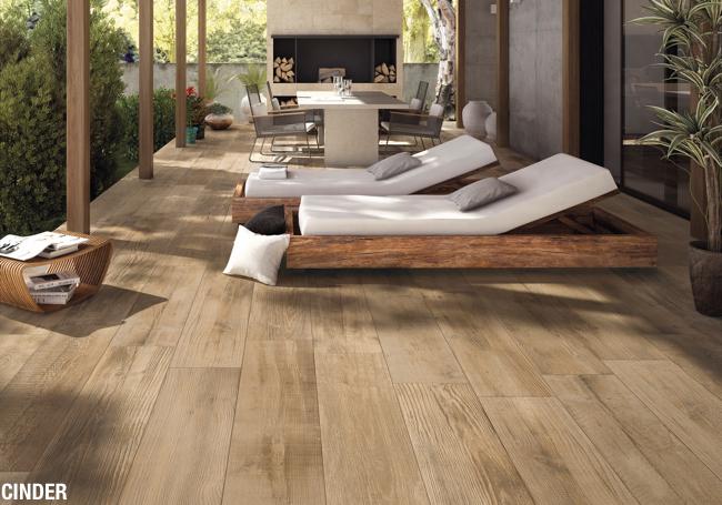 Pavestone Deckwood Porcelain Paving 1200x295mm