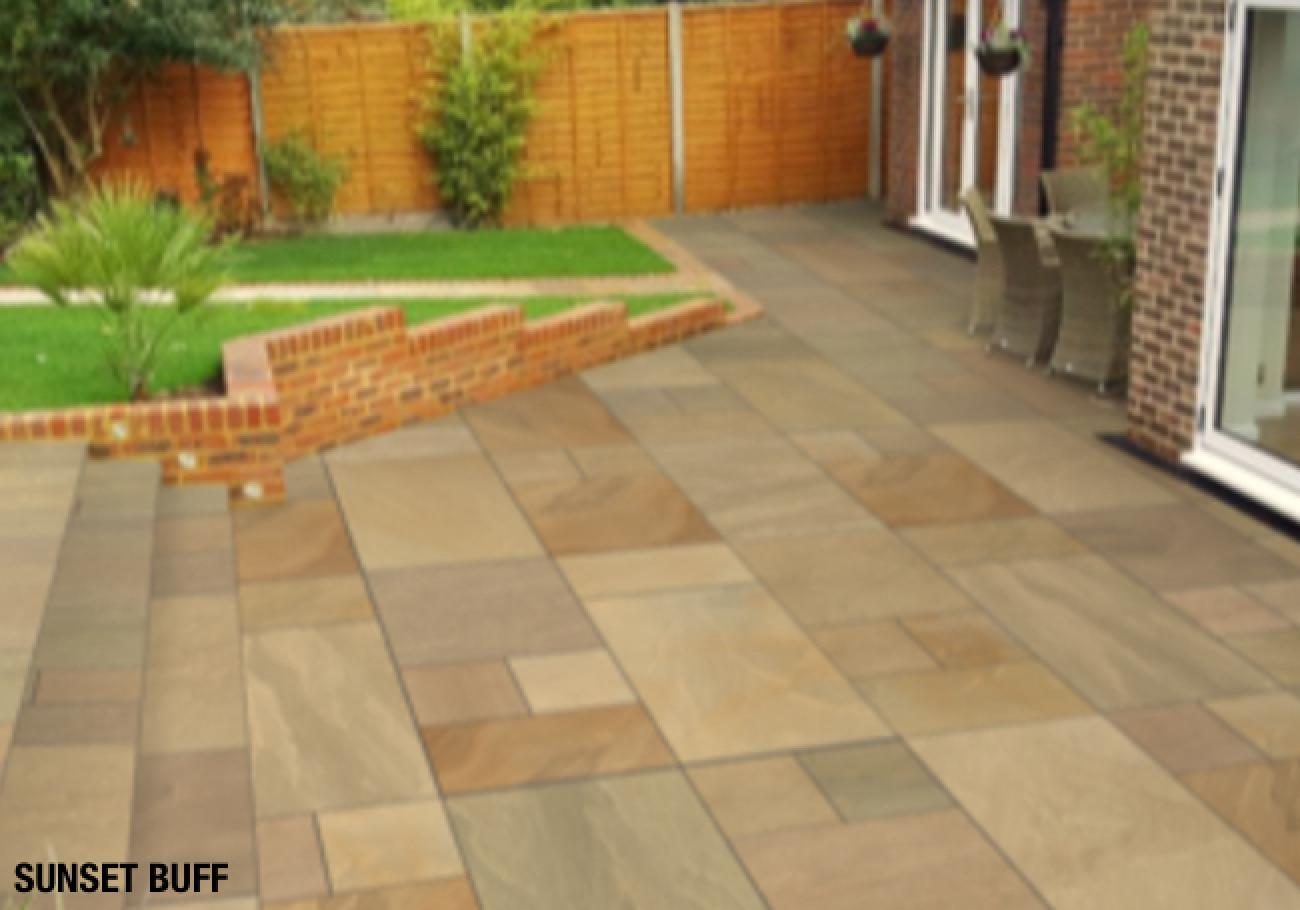 Bradstone Rock Porcelain Paving Pack 19.89m² 