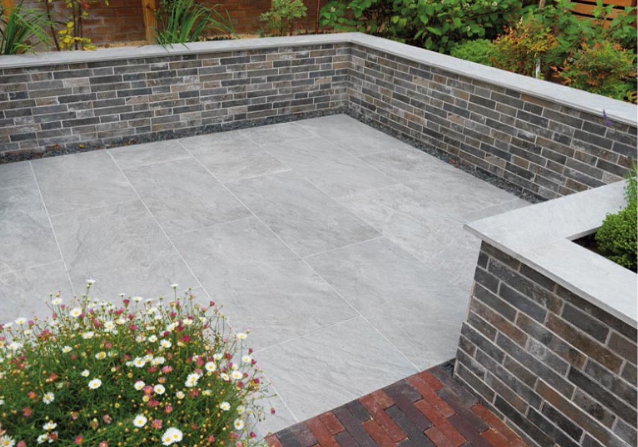 Pavestone Brick Sepia Porcelain Cladding Pavestone Brick Sepia Porcelain Cladding