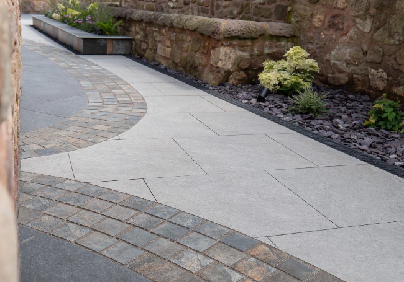 Talasey Cava Quartz Lucenta Porcelain Paving Slabs 900x600mm 