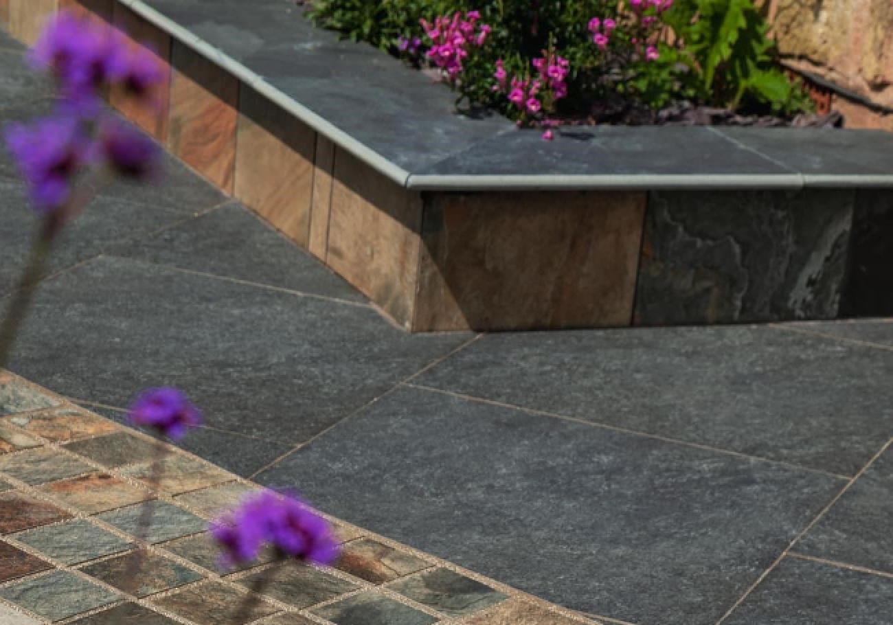 Talasey Cava Quartz Lustre Porcelain Paving Slabs 900x600mm